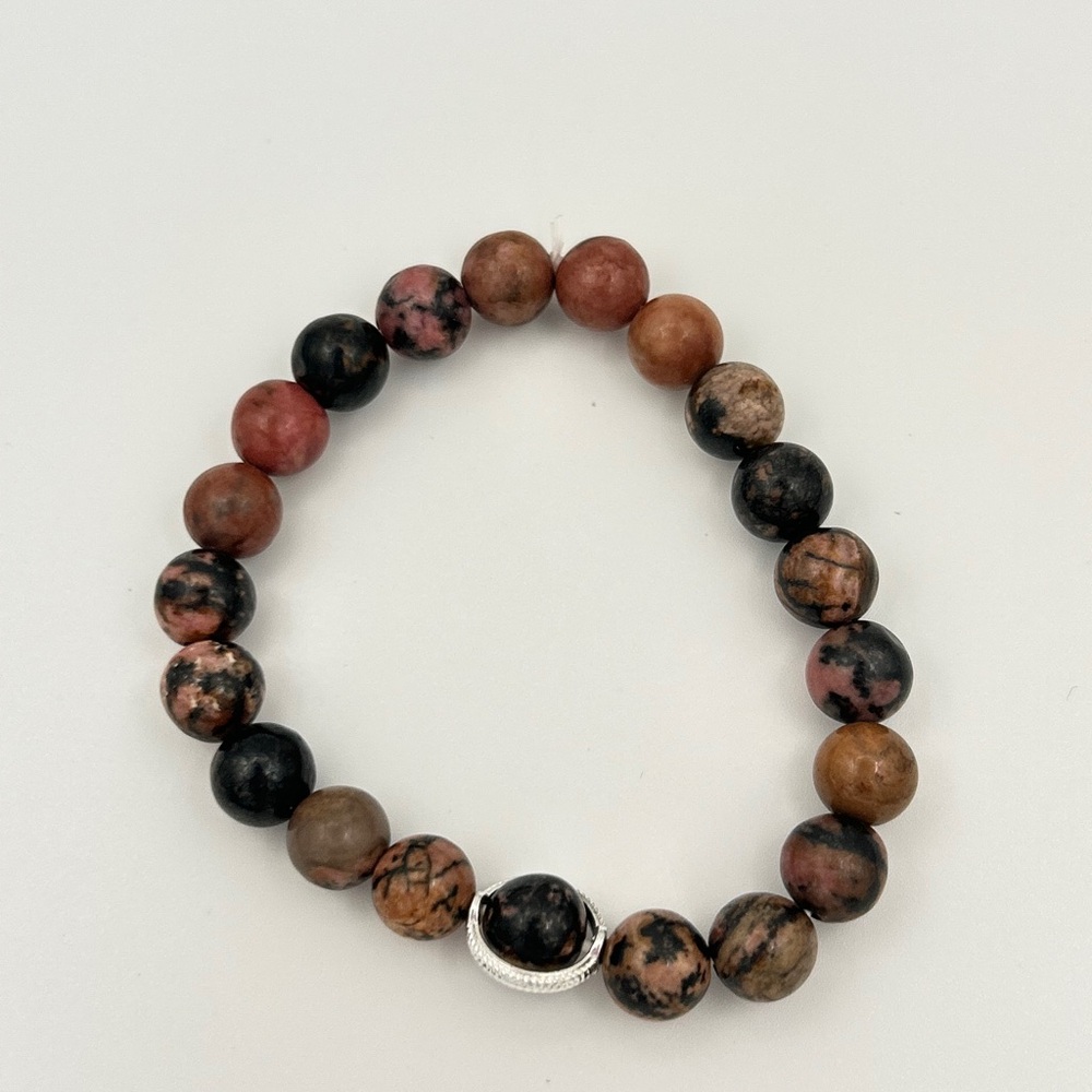 Rhodonite bracelet